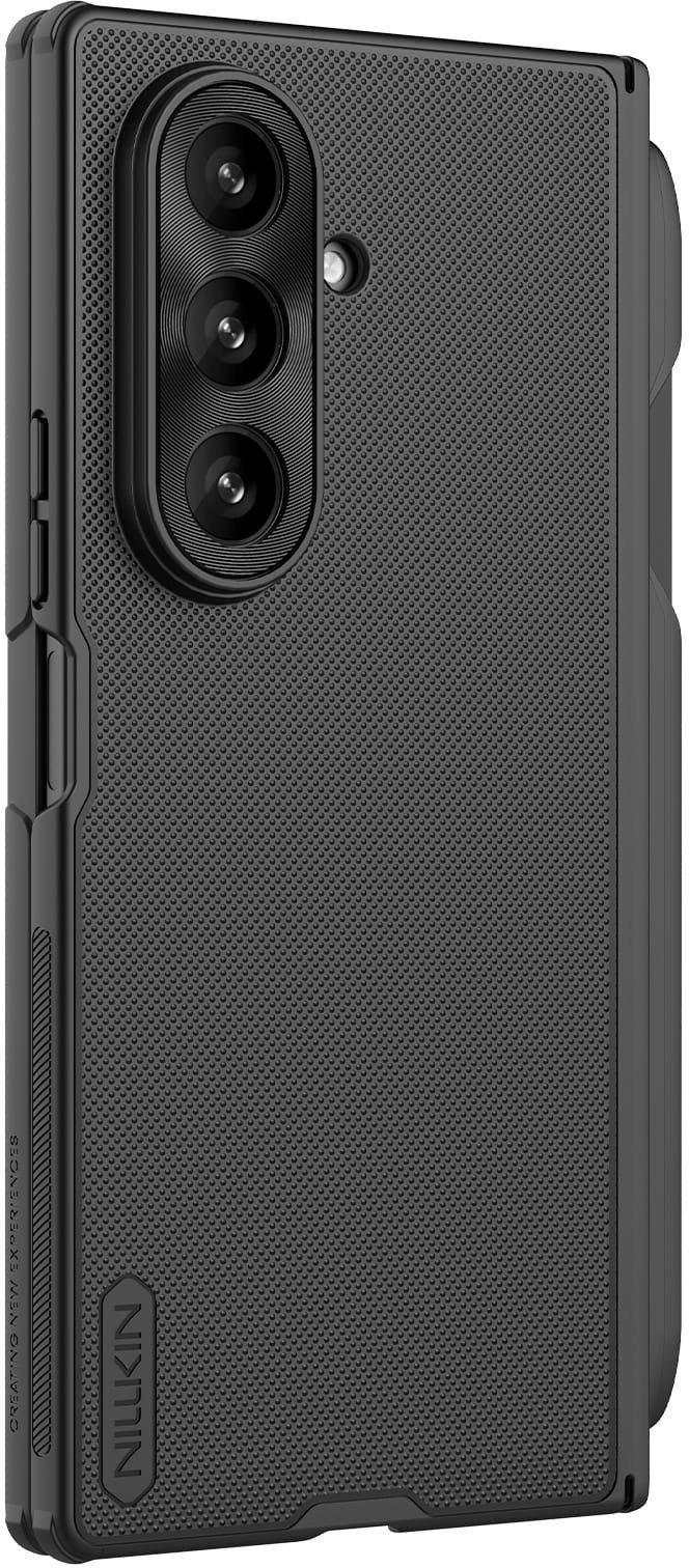 Etui Nillkin Super Frosted Shield Fold na Samsung Galaxy Z Fold 7 z miejscem na S Pen - czarne