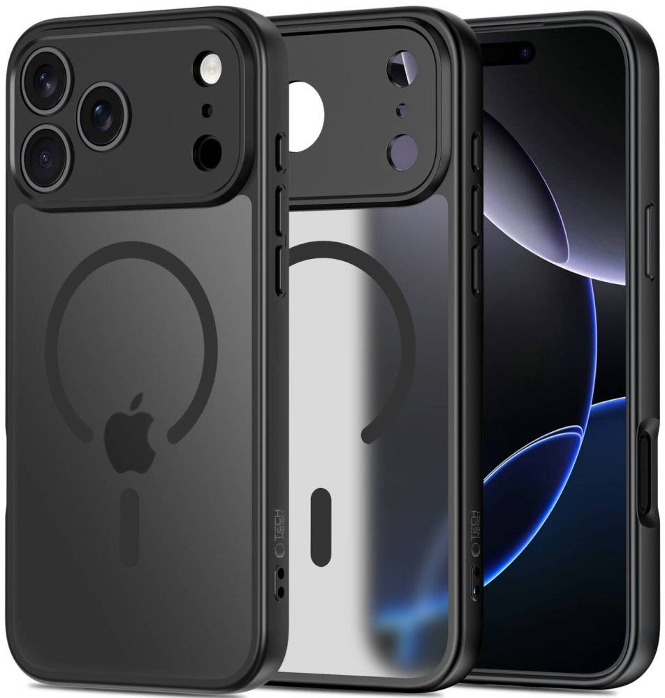 Etui Tech-Protect BasicMag MagSafe do Apple iPhone 17 Pro Matte Black