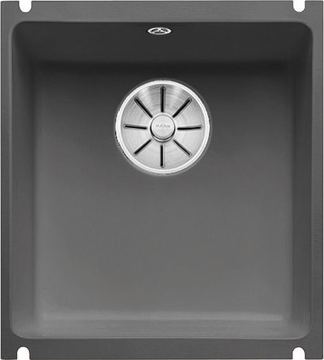 Zlewozmywak Blanco Subline 375-U Ceramika bazaltowy z korkiem InFino (523731)