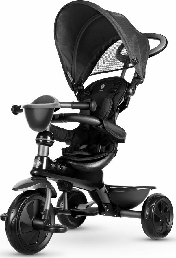 Qplay Rowerek Trójkołowy Cosy Czarny