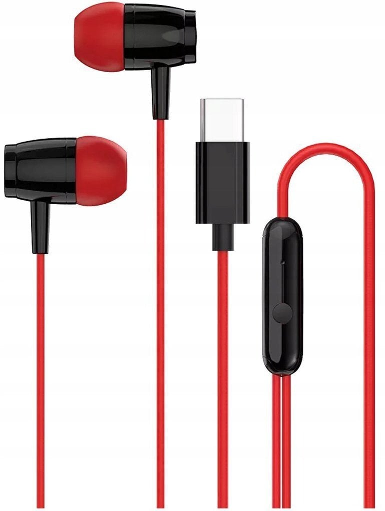 CANYON headphones SEP-5 TYPE-C Red