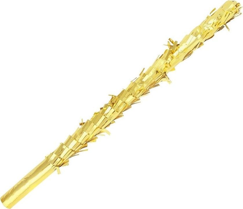 Kij do rozbijania piniaty metaliczny złoty 50cm