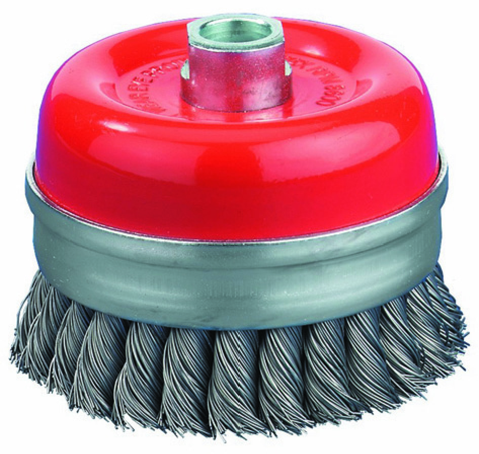 Abraboro Szczotka doczołowa Ø100mm z gwintem M14 splatana - AB92031317