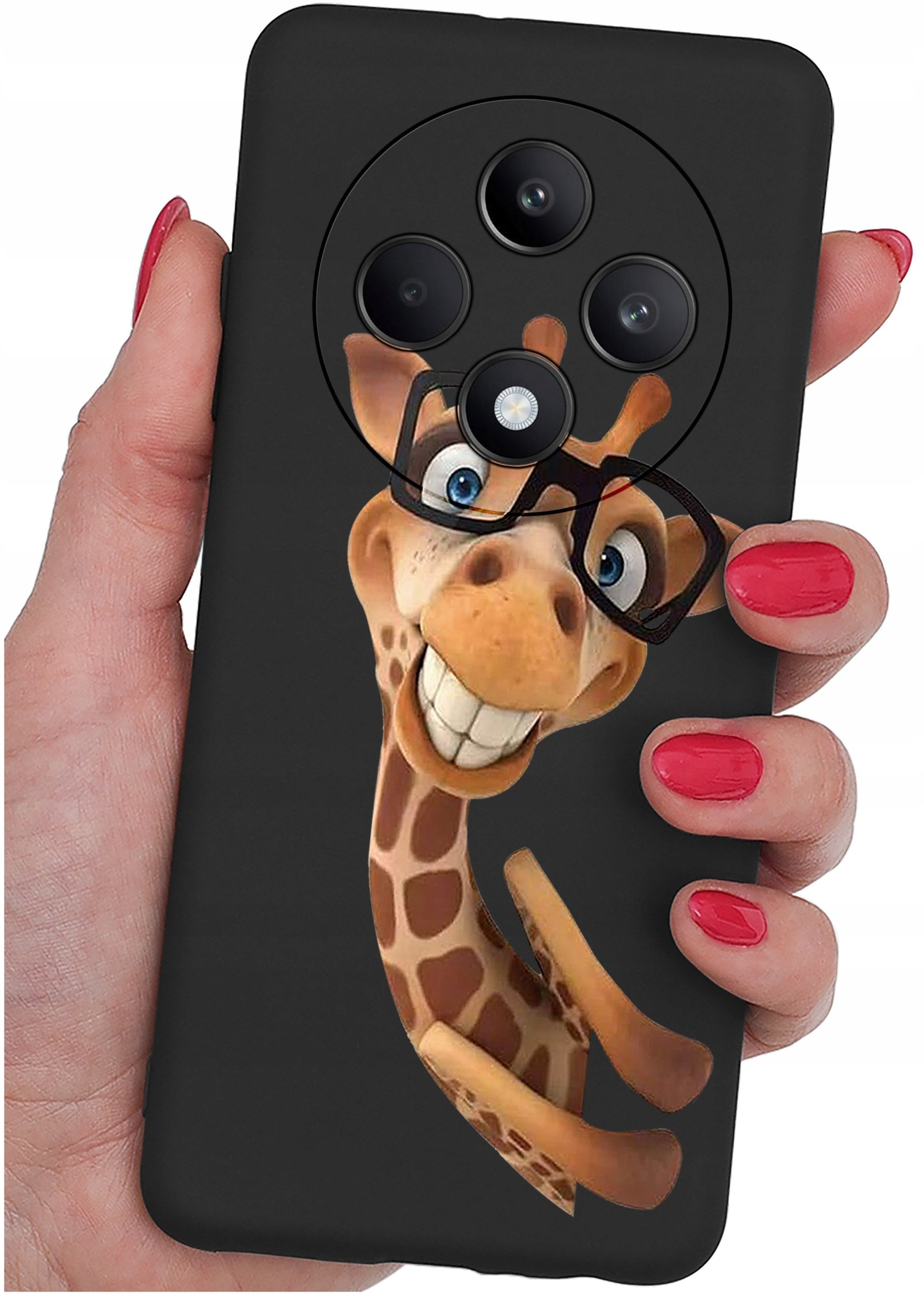 Etui do Oppo Reno 12 F 5G | 12 FS 5G WZORY |SILIKONOWE MATT CASE + SZKŁO 9H