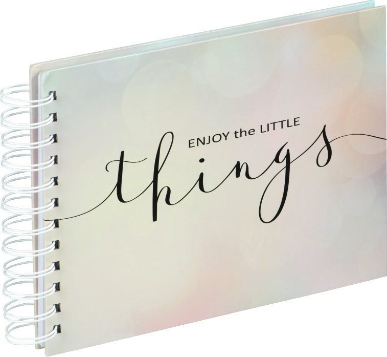 Hama Hama Letterings Enjoy Spiral 28x17 50 white Pages 3890