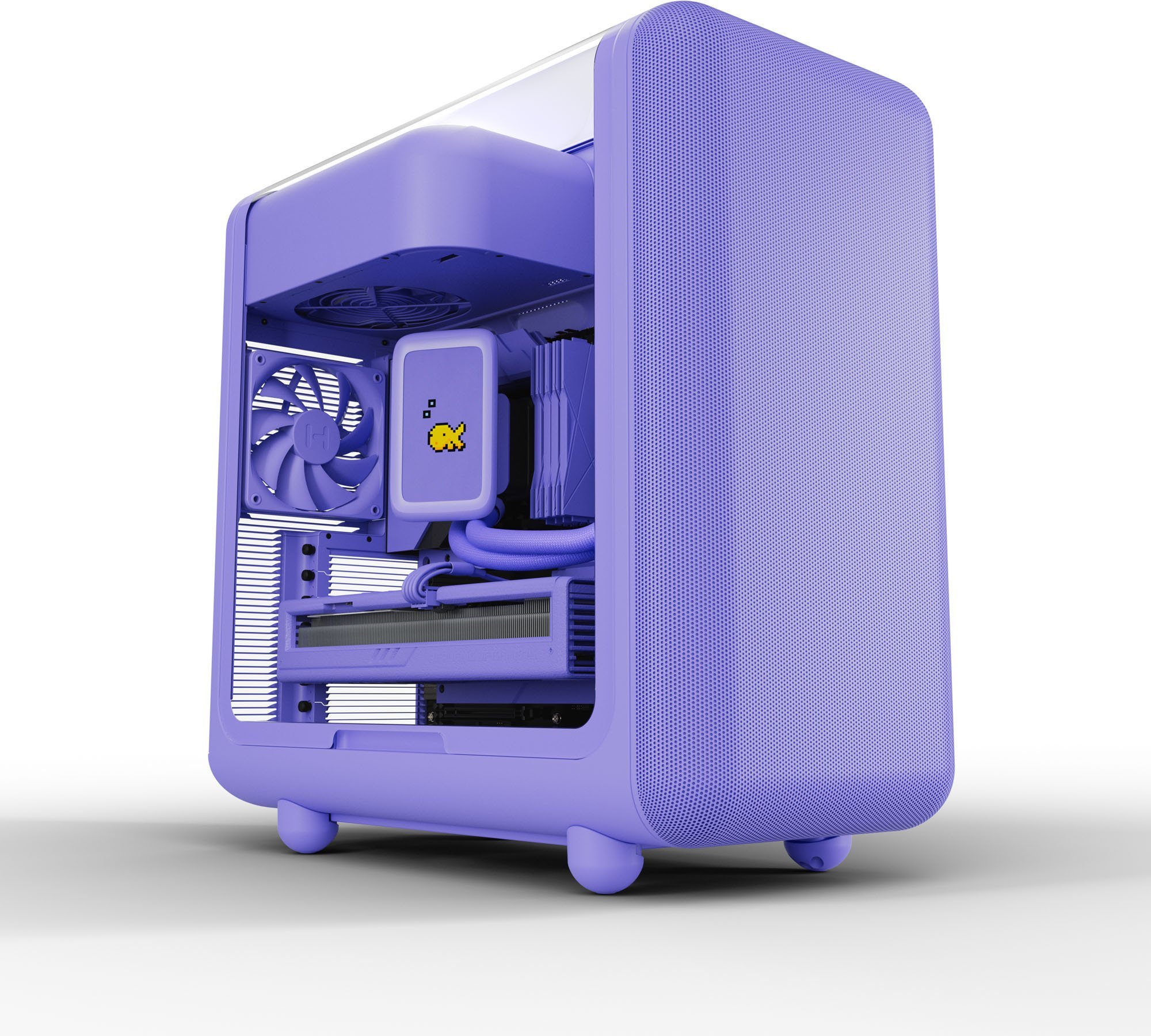 Obudowa Hyte X50 Midi Tower - Taro Milk