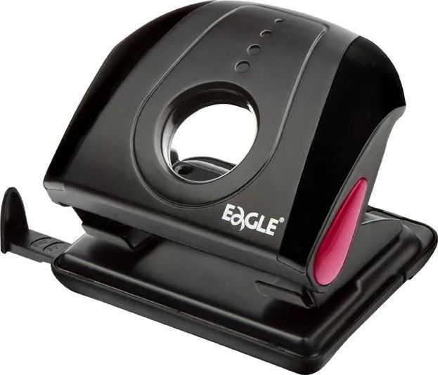 Dziurkacz Eagle Dynamic P5180M 20 kartek Czerwony (367160)