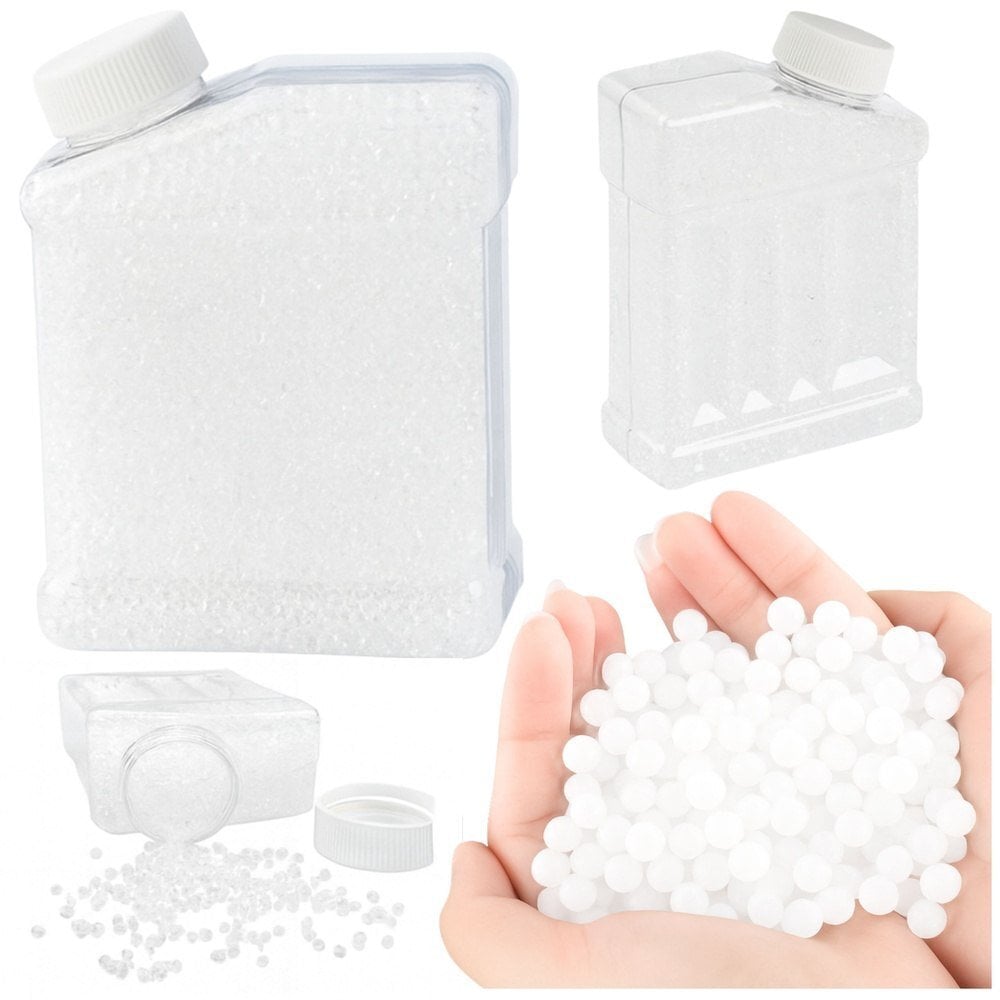 LeanToys Zestaw Kulki Wodne Hydrożelowe Do Pistoletów Białe 20000 szt.