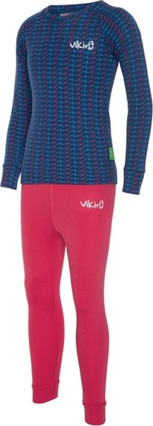 Viking Zestaw bielizny dziecięcej Nino granatowy r. 116 (500/21/6590/46)