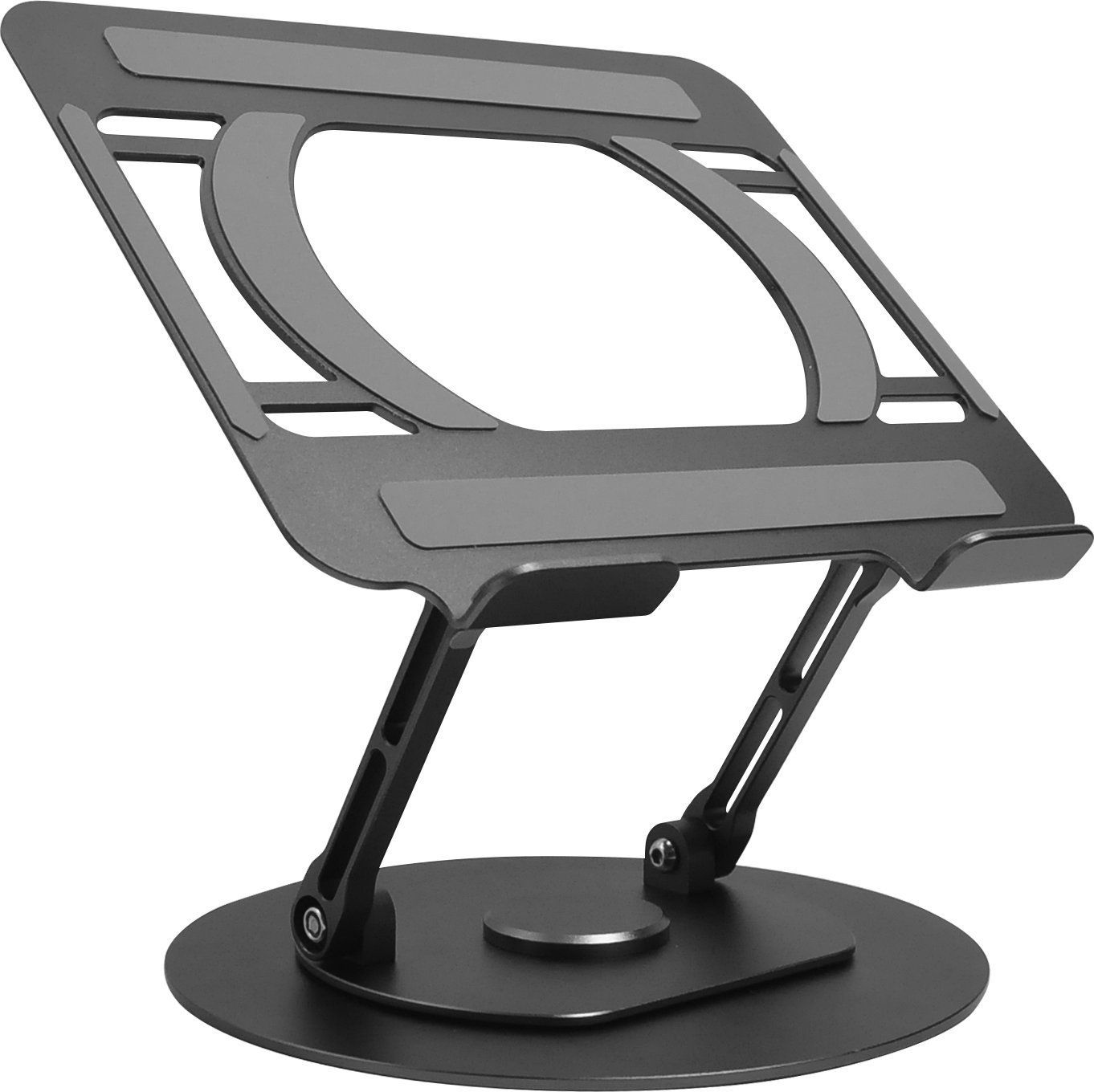 Vision VISION Laptop-Halterung - LEBENSLANGE GARANTIE - drehbarer Laptop-Stander - hebt den Laptop um bis zu 150 mm uber den Schreibtisch - geeignet f