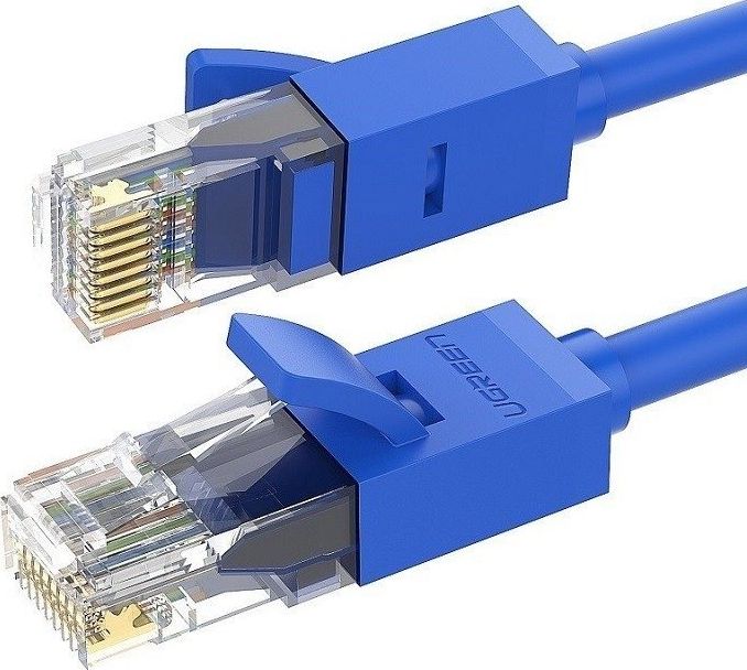 Ugreen Kabel sieciowy UGREEN Ethernet RJ45, Cat.6, UTP, 1m (niebieski)