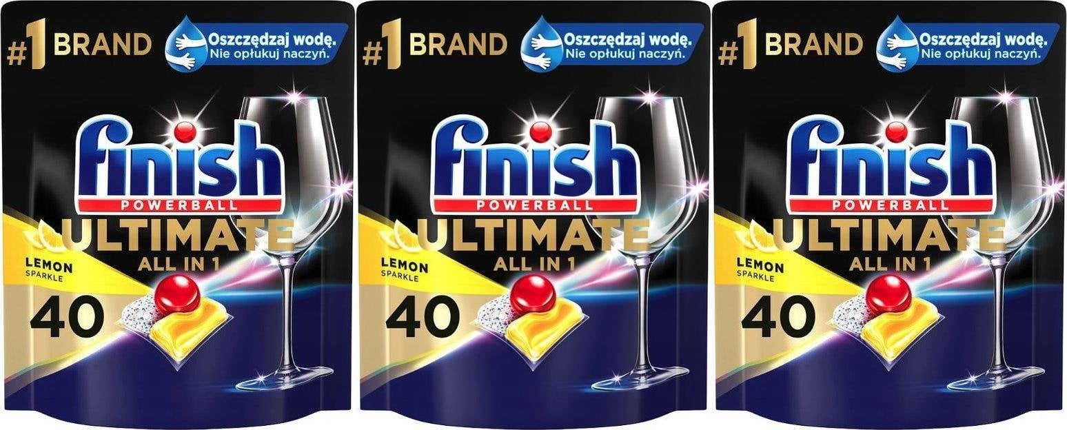 Finish Powerball Ultimate Lemon 120szt