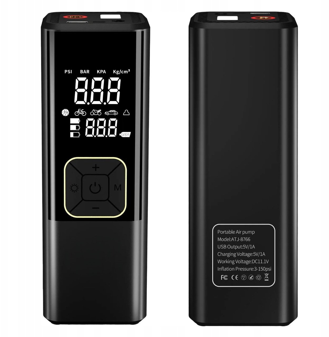 ELEKTRYCZNA POMPKA ROWEROWA SAMOCHODOWA LTC LXKP2