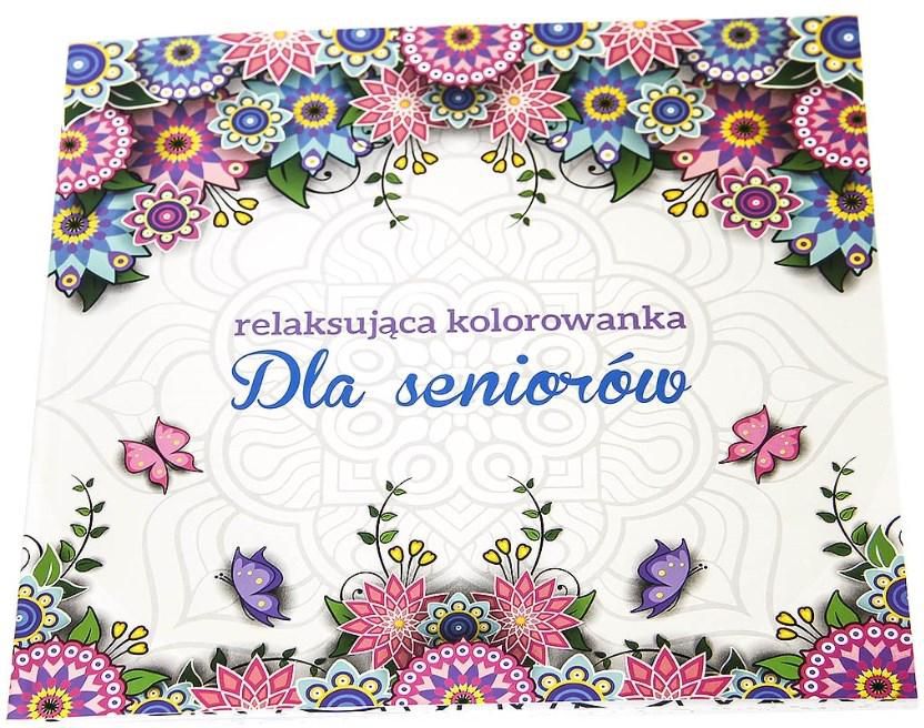 Dla seniorów. Relaksująca kolorowanka