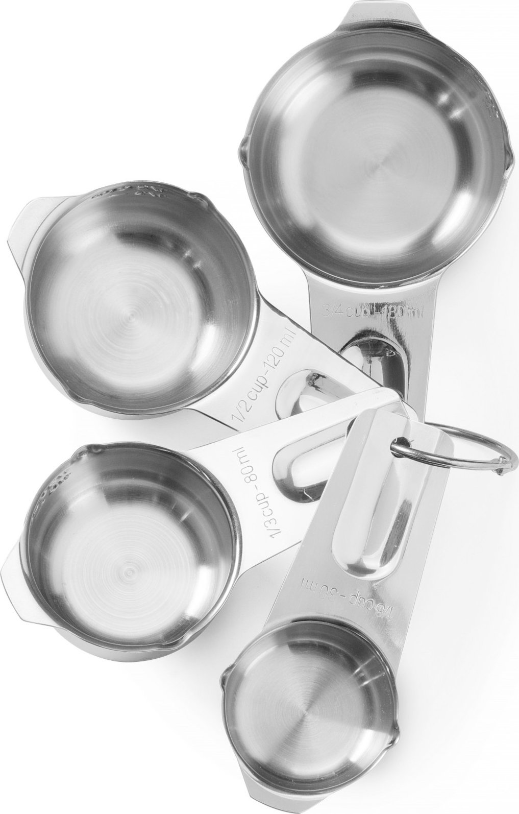 Bar Up Miarka barowa kuchenna 30 / 80 / 120 / 180 ml - zestaw 4 szt. Miarka barowa kuchenna 30 / 80 / 120 / 180 ml - zestaw 4 szt.