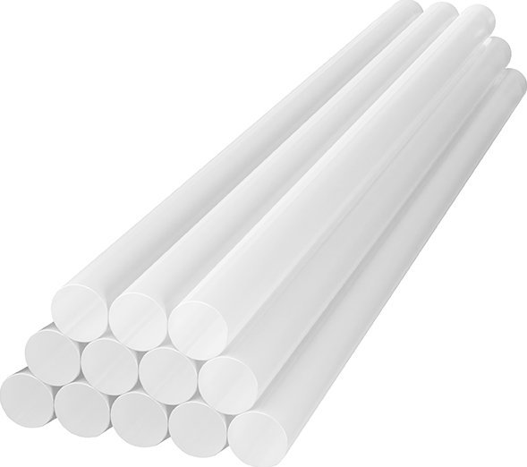 Wkłady klejowe Blow 2670# Klej do pistoletu gruby 11/250mm przezroczysty 6szt