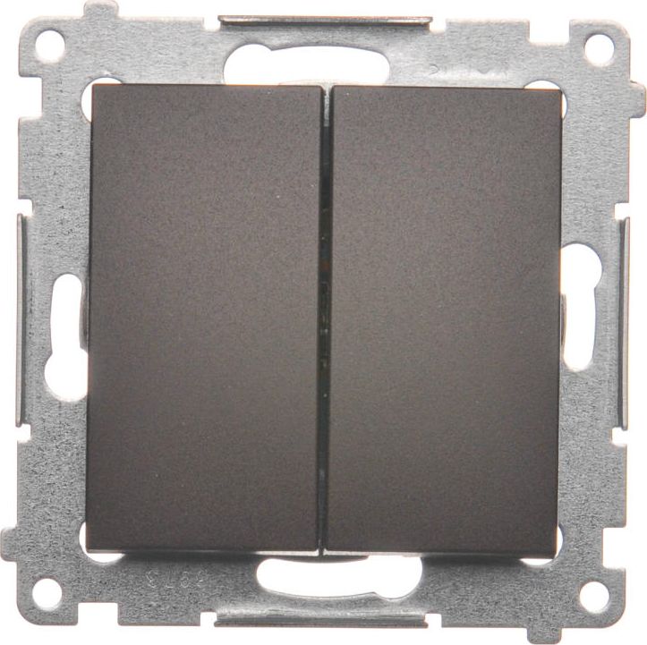 Kontakt-Simon Łącznik świecznikowy brązowy mat - DW5.01/46