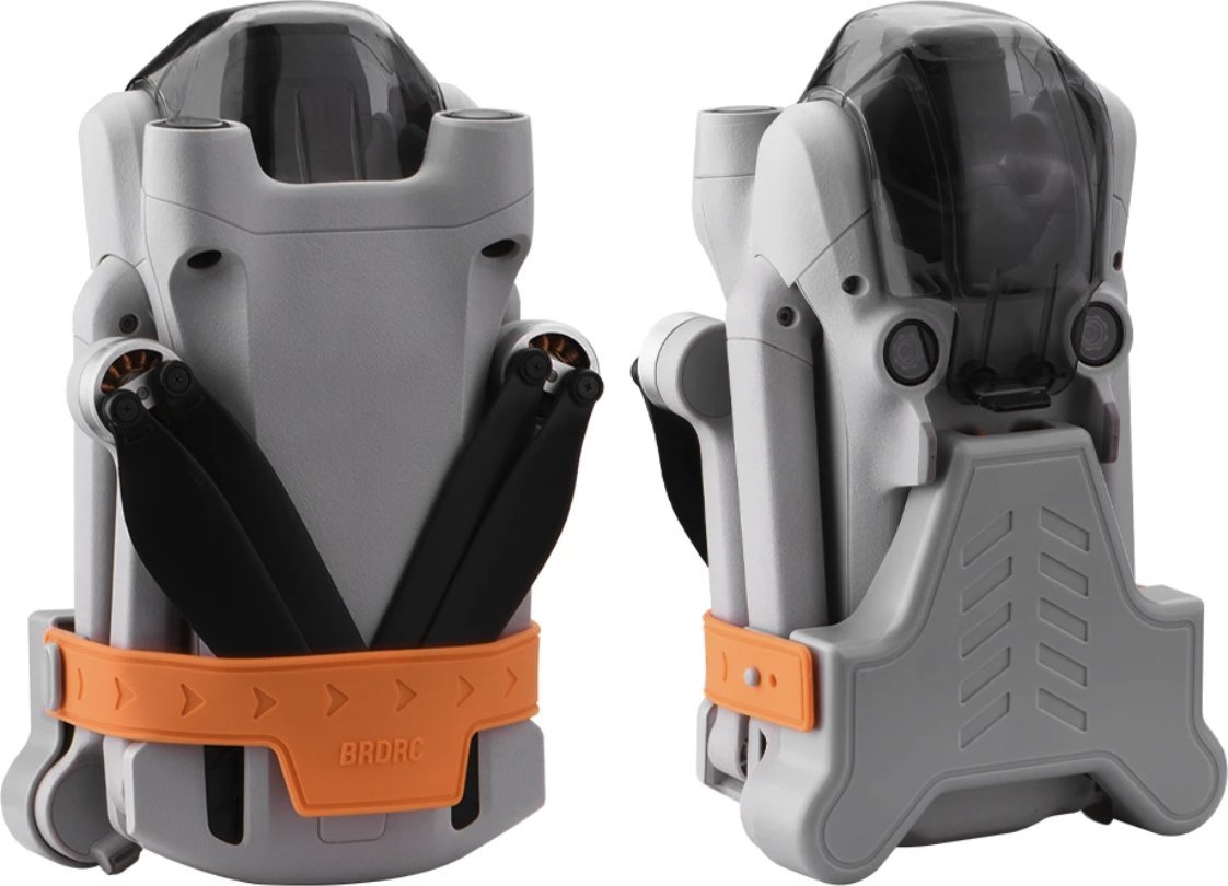 BRDRC ZABEZPIECZENIE OSŁONA BLOKADA ŚMIGIEŁ DJI MINI 3 PRO - ORANGE