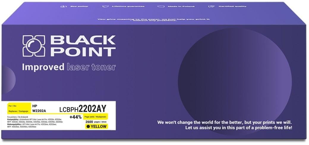 [LCBPH2202AY] Toner Black Point Color (HP W2202A) chip OEM