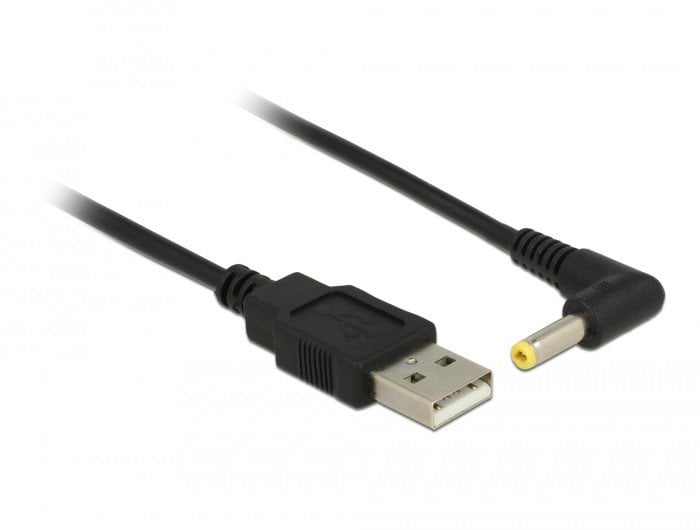 DELOCK Stromkabel USB -> DC 4.0x1.7mm St/St 90° 1.5m