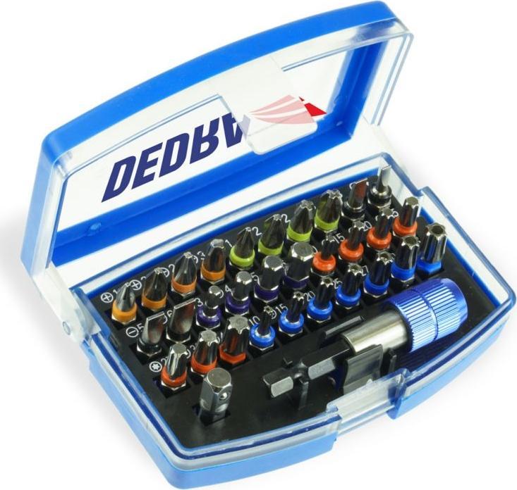 Dedra Zestaw końcówek wkrętakowych Dedra 18A11S032 32 szt.