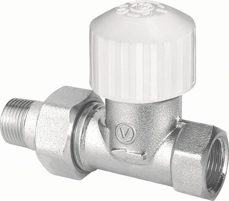 Valvex Zawór termostatyczny prosty VECTOR niklowany z ruchomą przysłoną FP20 typ ZT22