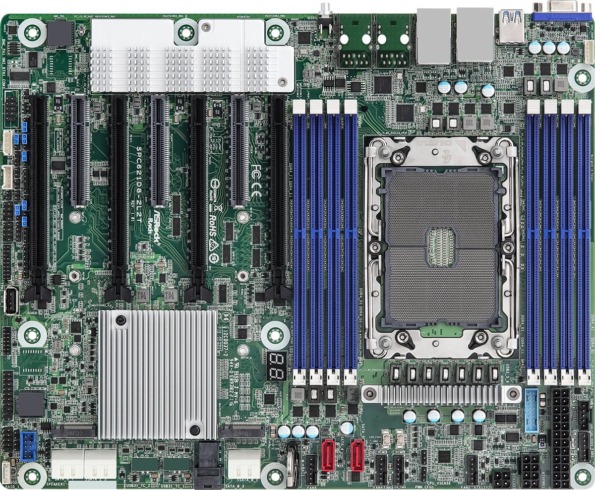 ASRock Mainboard C621A SPC621D8 Gniazdo 4189