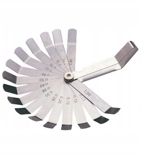 SATA SZCZELINOMIERZ LISTKOWY 16 PŁYTKI PROSTE