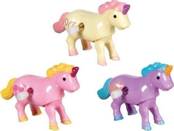 Jednorożec zabawka do nakręcania mix