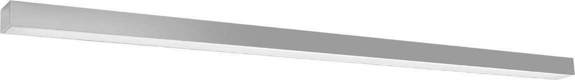 Lampa sufitowa Thoro Plafon LAMPA sufitowa PINNE SOL TH100 prostokątna OPRAWA liniowa plafoniera LED 48W 4000K metalowa aluminium