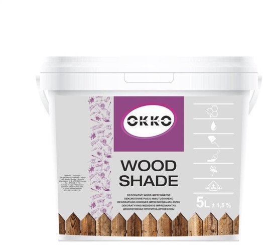 WOOD IMPREG WOOD SHADE TEAK 5L OKKO
