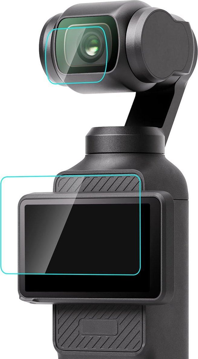 Puluz Szkło ochronne PULUZ na obiektyw i ekran DJI OSMO Pocket 3