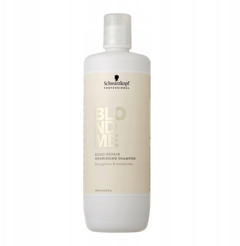 SCHWARZKOPF PROFESSIONAL_BlondMe Bond Repair Nourishing Shampoo szampon do włosów wzmacniająco-nawilżający 1000ml