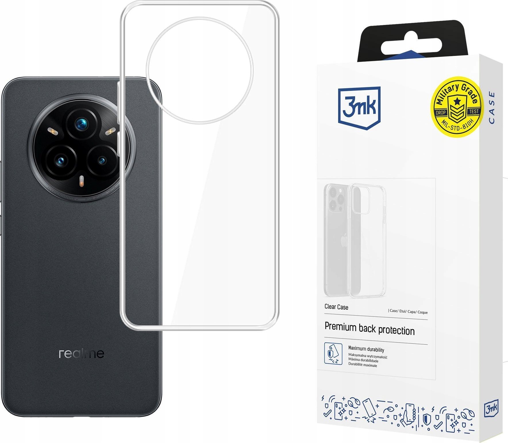 3MK Etui Clear Case do Realme 14 Pro+