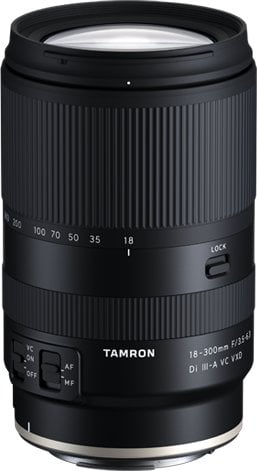 Tamron 18-300mm f/3.5-6.3 Di III-A VC VXD lens for Canon RF