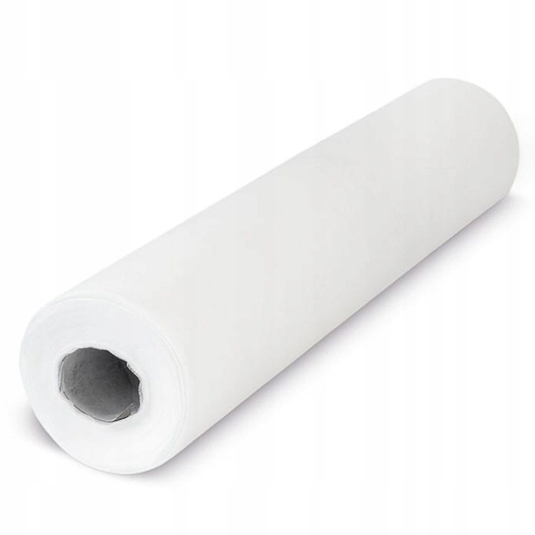 Jednorazowy podkład medyczny flizelinowy 20g 60cm x 100m biały