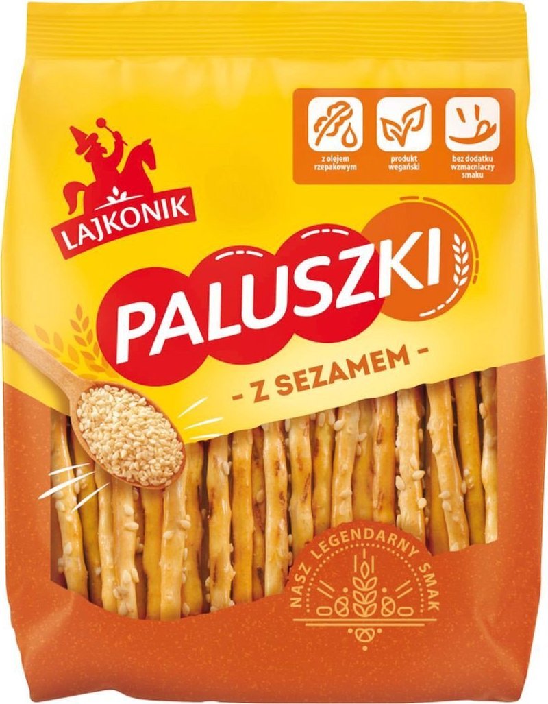 Lajkonik Lajkonik Paluszki z sezamem 150 g