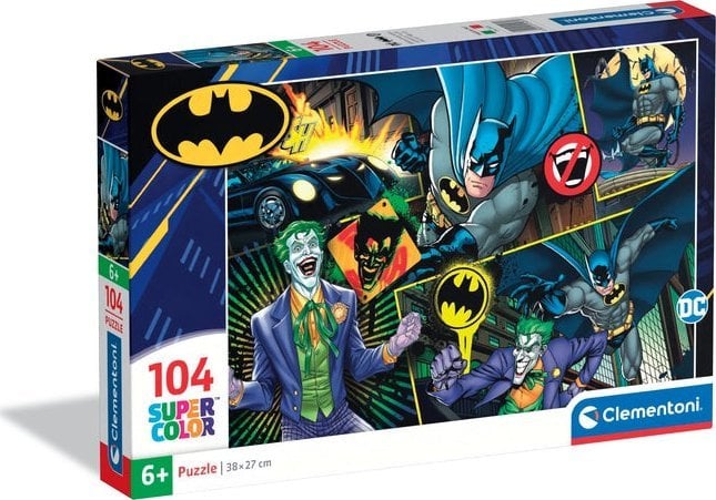 Clementoni Puzzle SuperColor Batman 104 elementy (25031)