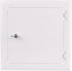 AWENTA Drzwiczki rewizyjne metalowe białe 140 x 140mm (DMW81)