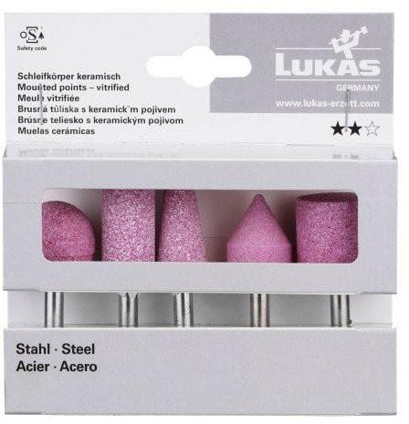 LUKAS ŚCIERNICA TRZPIENIOWA ZESTAW 5szt. EKR DO STALI