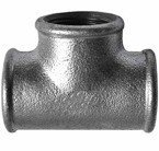 Trójnik żeliwny ocynkowany 3/4\" x 1/2\"