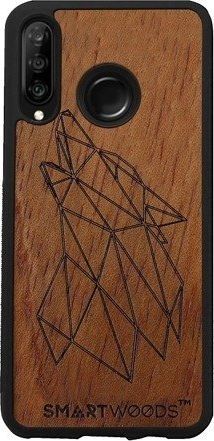 SmartWoods CASE ETUI DREWNIANE SMARTWOODS WOLF HUAWEI P30 LITE standard