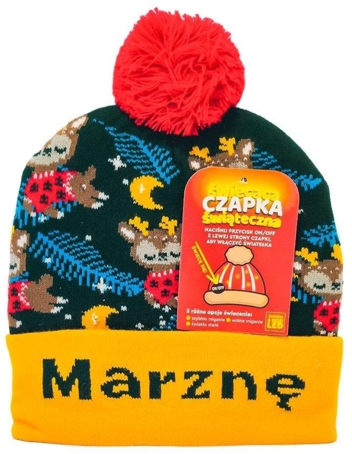 MCD Czapka LED Zimno