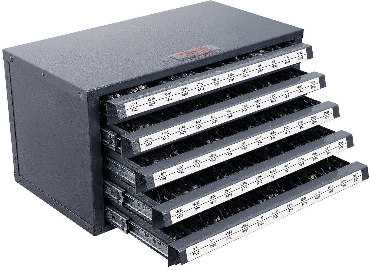 Szafka na Wiertła 5 Szuflad 60 Komór