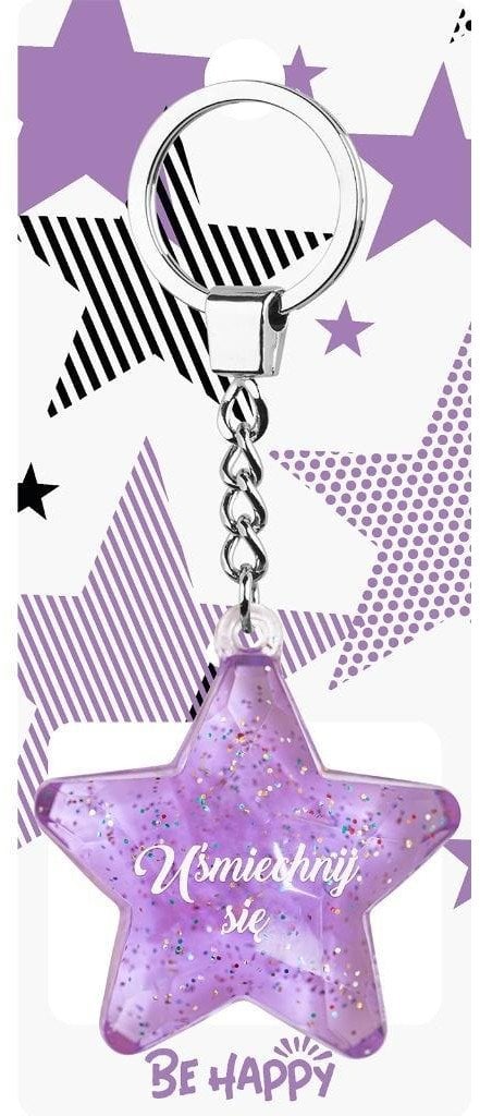 Feeby Brelok Gwiazdka Uśmiechnij się
