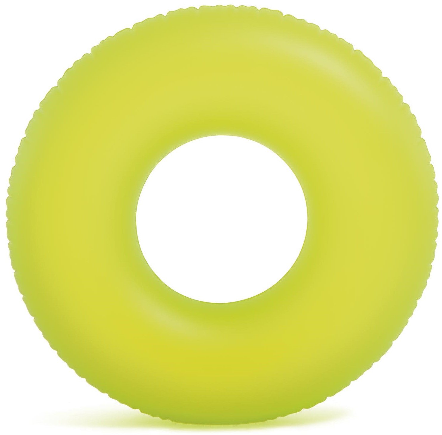 Koło dmuchane do pływania półmatowe neonowe o średnicy 91 cm INTEX 59262 żółte