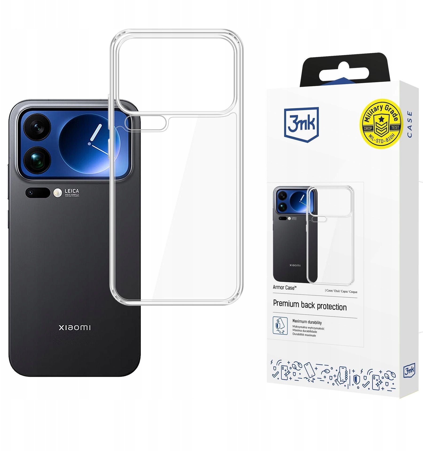 Etui 3MK Armor Case do Xiaomi 17 Pro Max