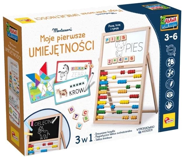 LISCIANI MONTESSORI MOJE PIERWSZE UMIEJĘTNOŚCI