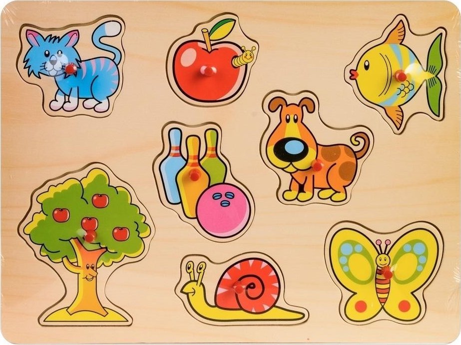 Daffi Układanka drewno