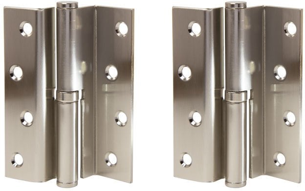 HINGE DOOR100X75X2.5 SN NICKEL MATTE